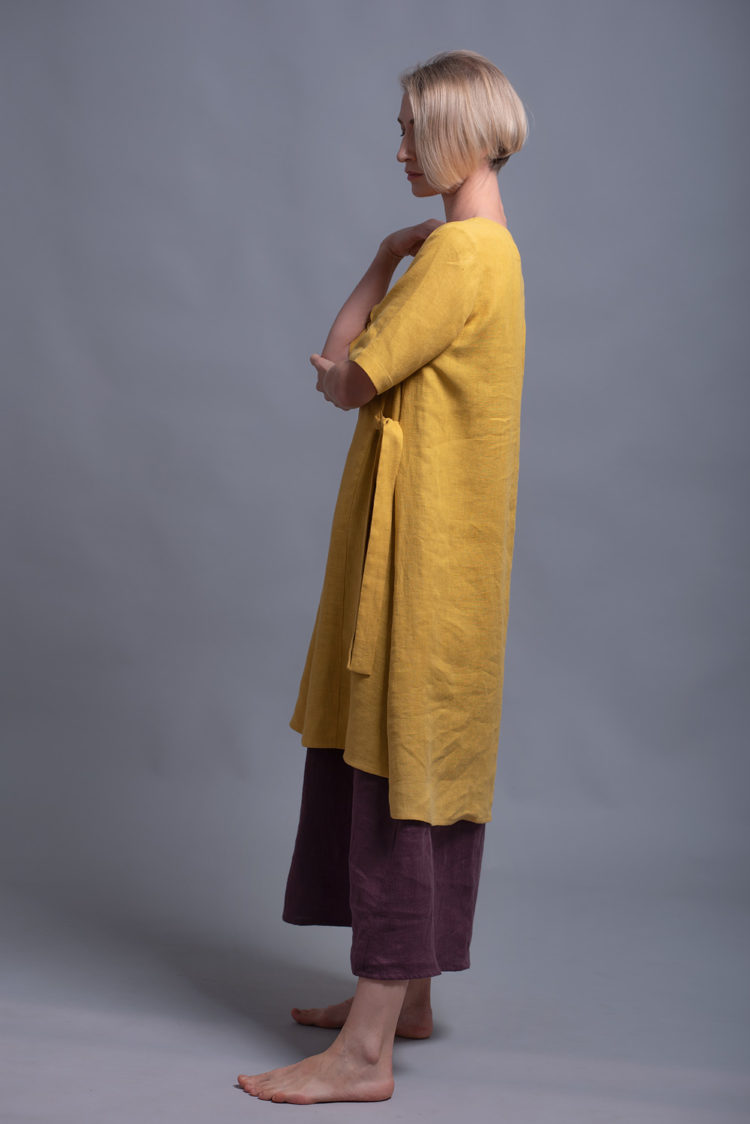 Linen Tunic Dress | Buy Made-To-Measure Tunics for Women Online ...