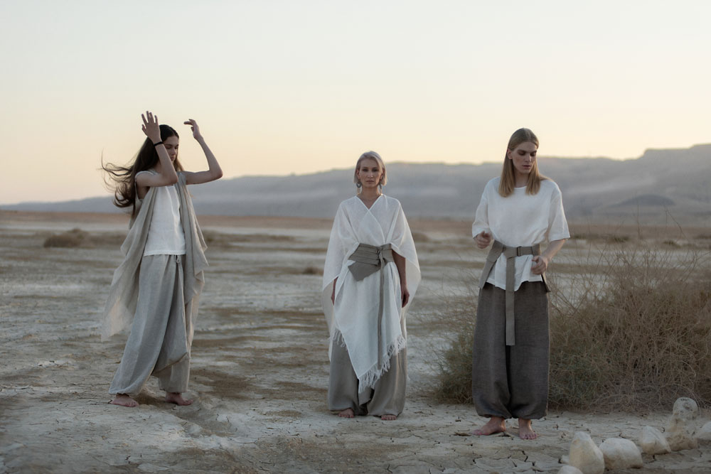 Desert Hues: Gender-Neutral Linen Collection