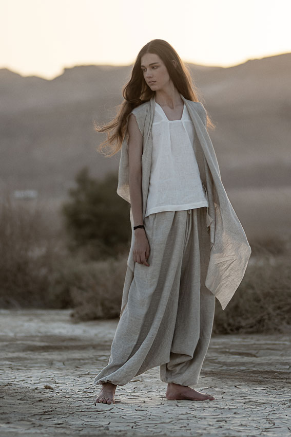 Desert Hues: Gender-Neutral Linen Collection