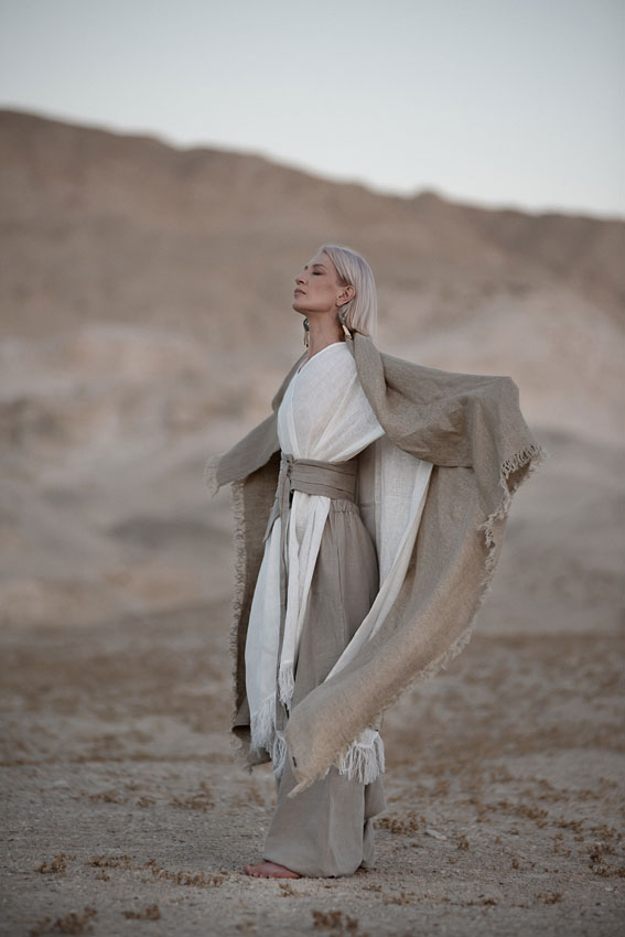 Desert Hues: Gender-Neutral Linen Collection