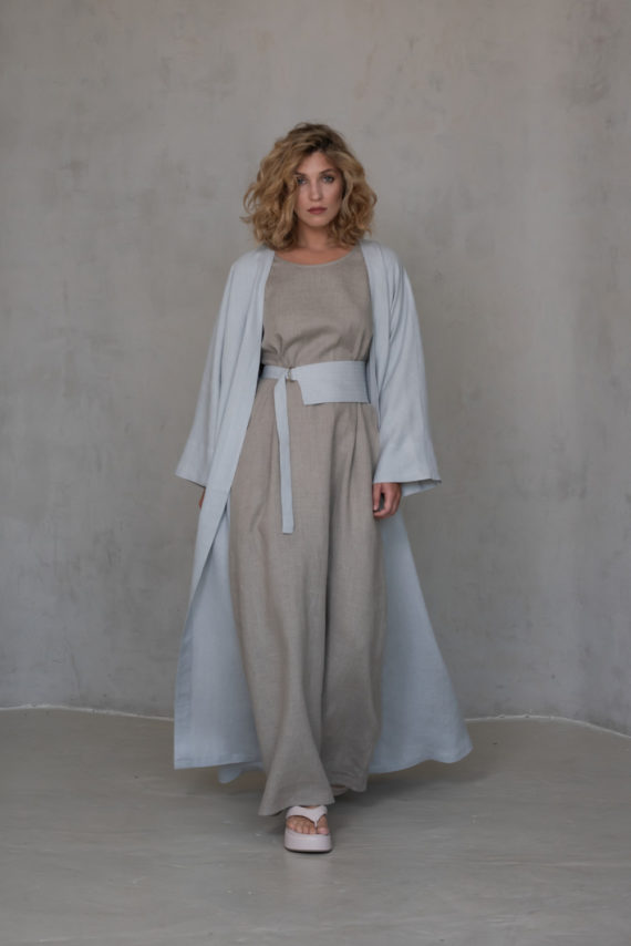 URSA Long Linen Abaya