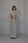 Long Linen Skirt elastic waist