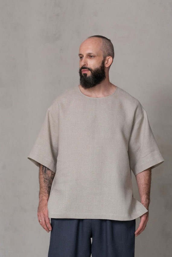 SOL Relaxed Linen Top